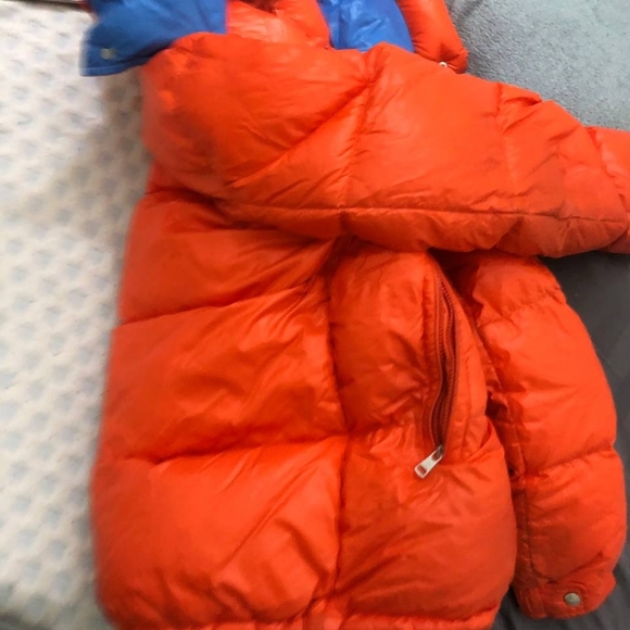 Moncler orange wilson puffer jacket - Picture 4 of 11